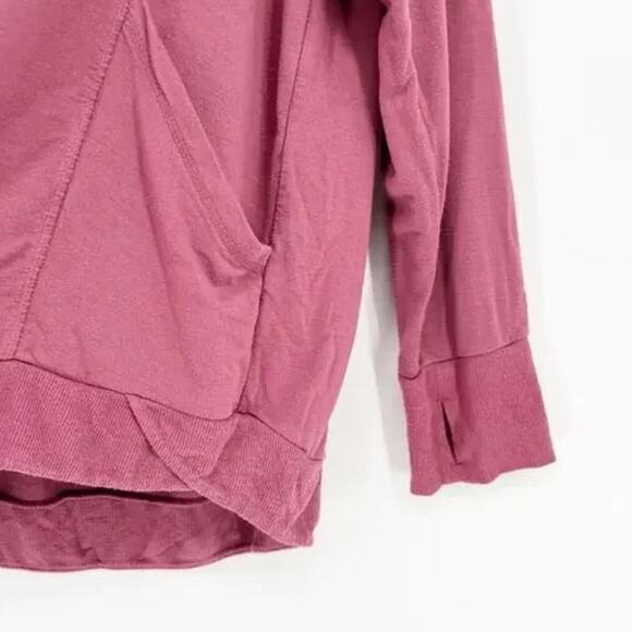 Yogalicious Berry Long Sleeve Pullover Sweatshirt - Picture 5 of 8